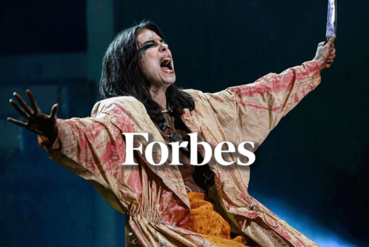 Soula Parassidis featured in Forbes for Maria Callas centennial