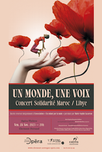 Concert solidaire Maroc / Libye Un Monde, une Voix