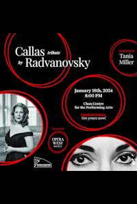 Sondra Radvanovsky: A Tribute Concert to Maria Callas