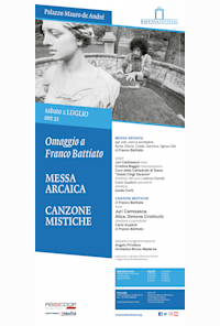 Messa Arcaica e Canzoni Mistiche | Omaggio a Franco Battiato