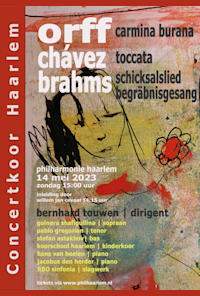 Concertkoor Haarlem Orff, Brahms en Chávez