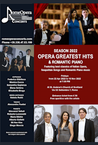 Opera's Greatest Hits & Romantic Piano - Season 2022