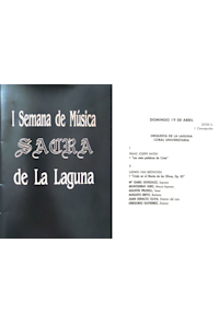 I Semana de Música Sacra de La Laguna