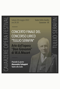 Finale del Concorso lirico Tullio Serafin: Don Giovanni, Mozart