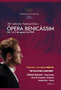 XIV edición Festival lírico Ópera Benicassim Un Viaje Por La Historia