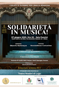 Solidarietà in Musica! - Concerto per L’Emilia – Romagna