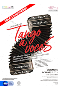 Tango a voces, por el coro del Teatro del Bicentenario