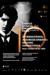 International singing Competition Georges Enesco - 8th Edition