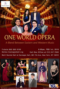One World Opera: A Blend Between Eastern and Western Music