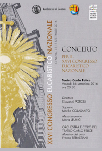 Concerto per il XXVI Congresso Eucaristico Nazionale