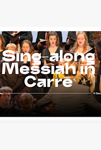 Sing-along Messiah in Carré
