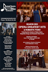 Opera's Greatest Hits & Romantic Piano - Season 2023