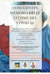 Concerto in memoria delle vittime del covid-19