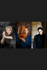 Martin Fröst, Clarinet Antoine Tamestit, Viola Shai Wosner, Piano
