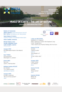 2023 Washington D.C. - Peace on Earth "The Art of Nature"