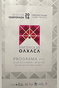 Orquesta Sinfónica de Oaxaca | Segunda Temporada 2016 - Programa 8