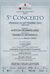 5° Concerto – Stagione Sinfonica 2023