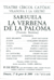 La Verbena de la Paloma -  (The Festival of the Dove)